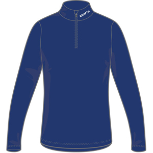 Dětská funkční mikina Craft Shift Halfzip Junior modrá 146-152