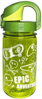 Dětská lahev Nalgene Clear Kids OTF 350 ml  model 2020 green