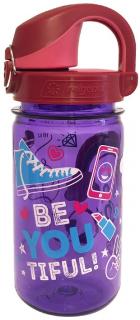 Dětská lahev Nalgene Clear Kids OTF 350 ml  model 2020 Purple