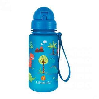 Dětská lahev s brčkem LittleLife Modrá
