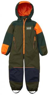 Dětská lyžařská kombinéza Helly Hansen K Rider 2 ins suit forest night 122 /7 let/