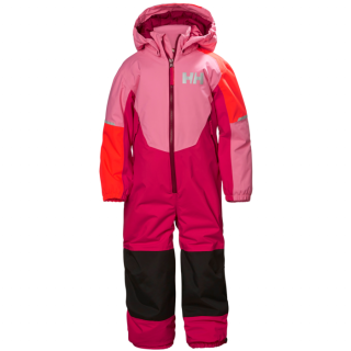 Dětská lyžařská kombinéza Helly Hansen K Rider ins suit pink carnation 86 /1rok/