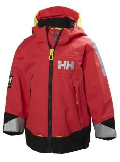 Dětská nepromokavá bunda Helly Hansen K Icon cayenne 104-110/XXS/3-4 roky