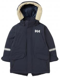 Dětská péřová bunda Helly Hansen K Isfjord down parka navy  model 2019 104 /4 roky/