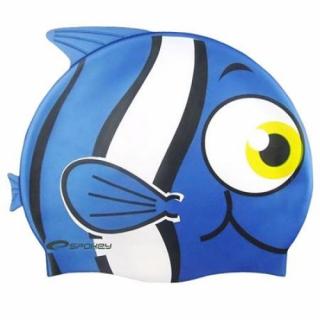 Dětská plavecká čepice modrá rybka