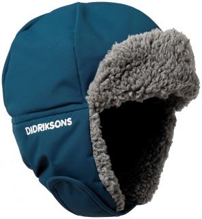 Dětská zimní čepice Didriksons Biggles modrá  model 2019 52 cm