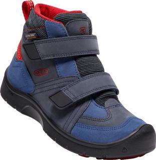 Dětské boty Keen Hikeport Mid Strap WP dress blues/blue nights 27/28