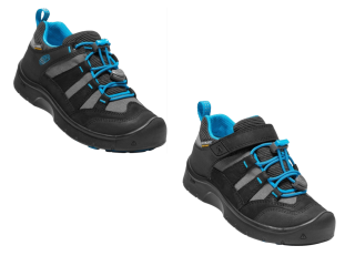 Dětské boty Keen Hikeport WP black/blue jewel 35