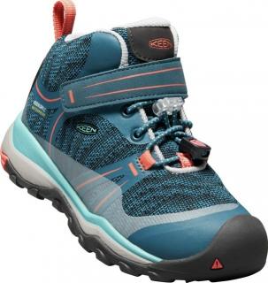 Dětské boty Keen Terradora Mid WP aqua sea/coral 29