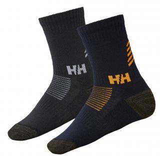 Dětské funkční ponožky Helly Hansen JR Lifa Merino 2-pack sock navy 31-35