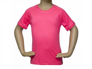 Dětské funkční tričko Fantom s UV pink neon 140 /10 let/