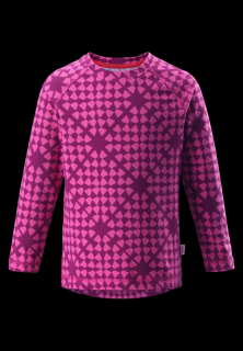 Dětské funkční tričko Reima Tiptoe pink 140 /10 let/
