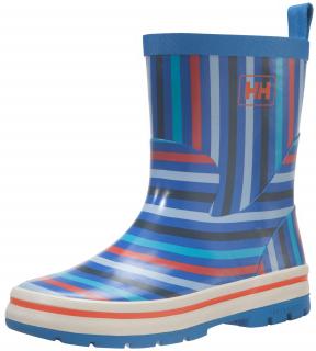 Dětské holínky Helly Hansen JK Midsund graphic racer blue 26/27