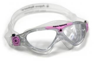 Dětské plavecké brýle Aqua Sphere Vista Junior čirý zorník třpytivá/růžová