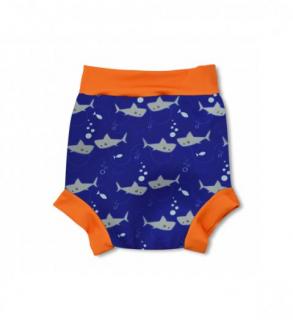 Dětské plenkové plavky SplashAbout Happy Nappy Žralok S