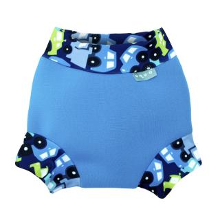 Dětské plenkové plavky Unuo Swim Nappy Autíčka XL