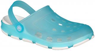 Dětské sandály Coqui Jumper turquoise/white 30/31