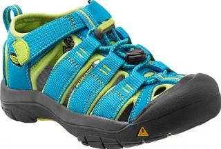 Dětské sandály KEEN Newport H2 hawaiian blue/green glow 37