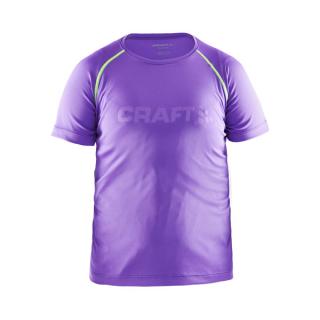 Dětské sportovní tričko Craft RUN fialová 122-128