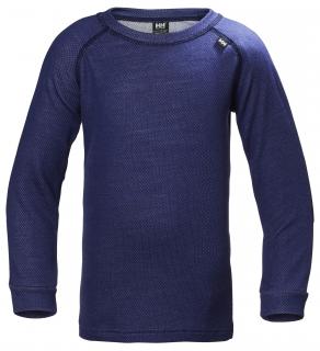 Dětské termo triko Helly Hansen K Lifa Merino crew lavender 122 /7 let/