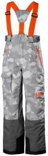 Dětské zimní kalhoty Helly Hansen JR No Limits pant quiet shade - ROSTOUCÍ 128 /8 let/