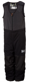 Dětské zimní kalhoty Helly Hansen K Vertical ins bib pant - black ROSTOUCÍ 98 /3 roky/