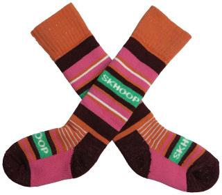 Dětské zimní podkolenky SKHOOP Hottest Sock Rust - růžová 34-36