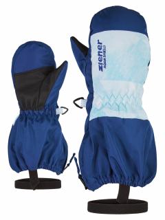 Dětské zimní rukavice Ziener Levi AS® MINIS 143 - celorozepínací palčáky 1/0-1rok/80 cm