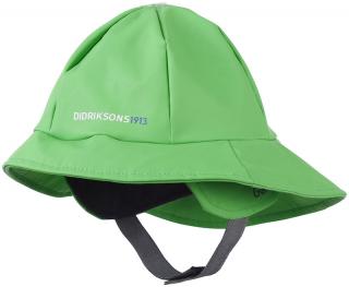 Dětský klobouk do deště Didriksons Southwest island green 56 cm