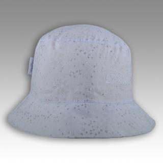Dětský klobouk Dráče Hawaii čistě bílý 54-56 cm
