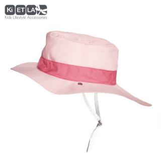 Dětský klobouk s UV Kietla Panama Pink OBOUSTRANNÝ 45-47 cm