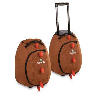 Dětský kufr taška na kolečkách LittleLife Wheeled Kids Suitcase Dinosaur 20 l