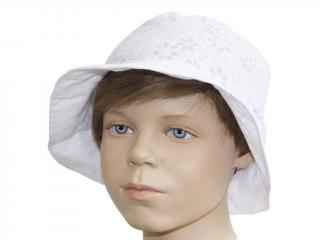Dětský letní klobouk Fantom s květinkami 46 cm