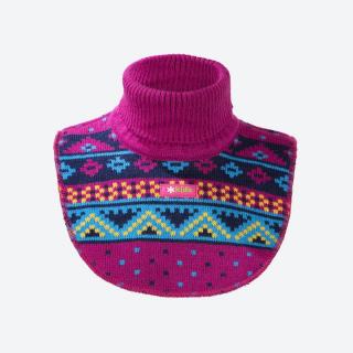 Dětský pletený nákrčník Kama SB09 Růžová