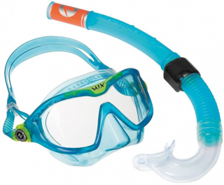 Dětský šnorchlovací a potápěčský set Aqualung COMBO MIX + SNORKEL aqua