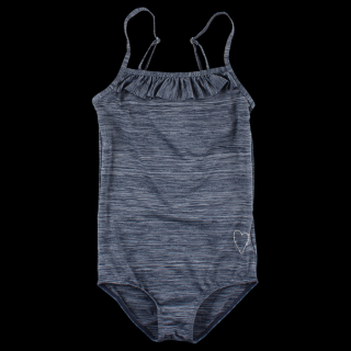 Dívčí plavky jednodílné Small Rags s UV50 volánky modré 146-152