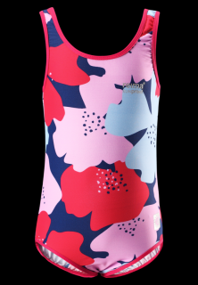 Dívčí UV plavky Reima Sumatra raspberry red 152 /12 let/