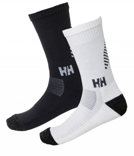 Funkční ponožky Helly Hansen W Lifa Merino 2-pack - black 36-38