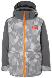 Juniorská zimní bunda Helly Hansen JR Skyhigh jacket  SKI FREE SKIPAS ZDARMA 128 /8 let/