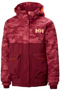 Juniorská zimní bunda Helly Hansen JR Sweet Frost jacket  SKI FREE SKIPAS ZDARMA 128 /8 let/
