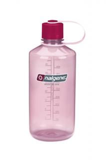 Lahev Nalgene Narrow Mouth 1000 ml Clear Pink