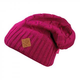 Pletená čepice Kama A107 Růžová, UNI