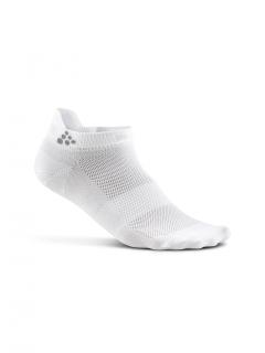 Ponožky Craft Shaftless 3-pack - bílé 43-45