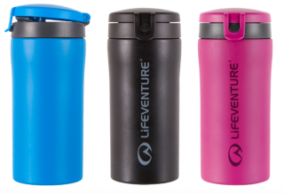 Termohrnek Lifeventure Flip-Top Thermal Mug Růžová