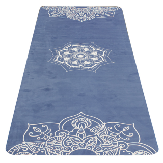 Yoga Mat Yate z přírodní gumy 4 mm Modrá