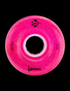 LUMINOUS Led kolečka LONGBOARD 65x37mm/85A Barva: Glitter Pink