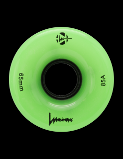 LUMINOUS Led kolečka LONGBOARD 65x37mm/85A Barva: Green Glow