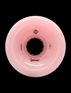 LUMINOUS Led kolečka LONGBOARD 70x51mm/78A Barva: flamingo