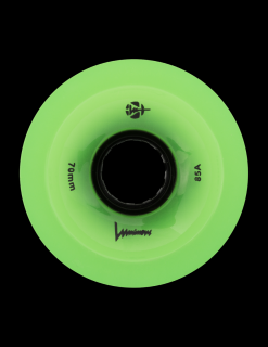 LUMINOUS Led kolečka LONGBOARD 70x51mm/85A Barva: Green Glow