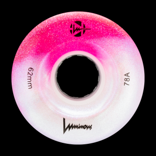 LUMINOUS Led kolečka QUAD 62mm/85A Barva: cotton candy